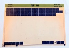 Honda NF 75 SPARE PARTS LIST