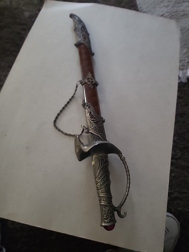 Decorative sword with - sword, ornate