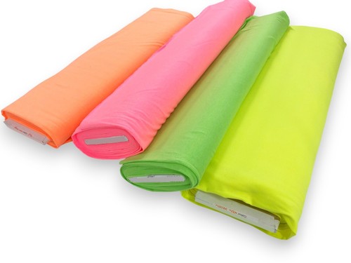 Neon cotton jersey fabric - cotton,