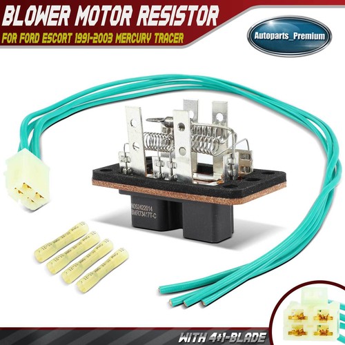 Heater blower motor resistor - motor,