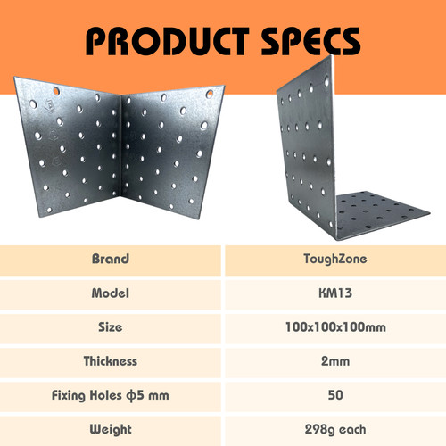 Steel corner brackets - steel,