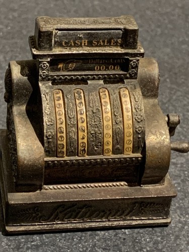 Vintage cash register die cast - vintage,