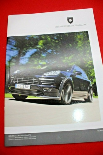 Gemballa brochure porsche - gemballa,