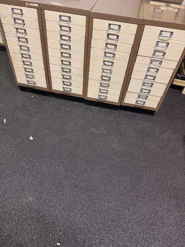 Multi drawer bisley metal - 9,