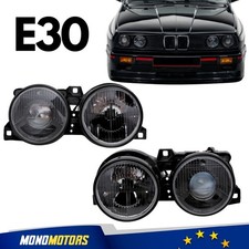 BLACK HEADLIGHT ASSEMBLY SET