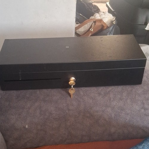 Black pos cash drawer till - black,