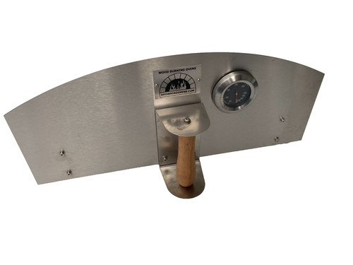 Pizza oven door stainless - pizza, door,