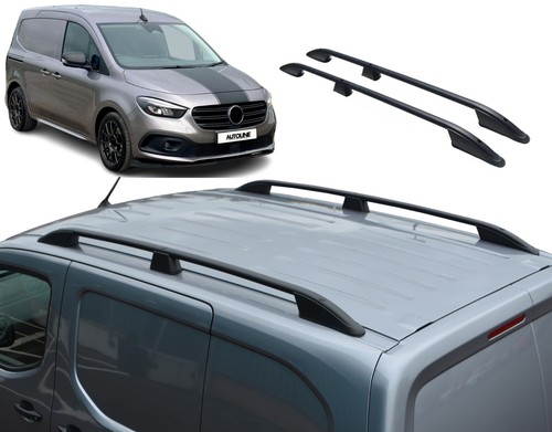 Black aluminium roof - black, rack