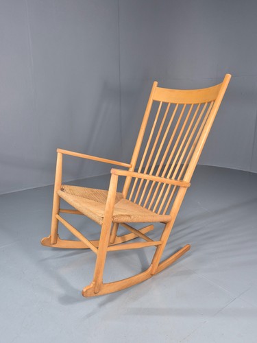 Vintage wegner rocking - rocking, chair