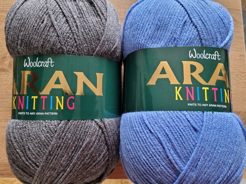 Aran wool 400g ball yarn - wool,
