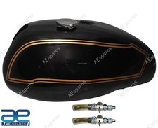 Petrol Fuel Tank Black Painted