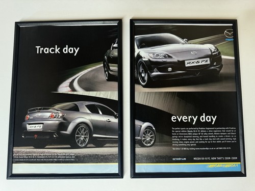Framed vintage 2006 mazda - mazda, rx-8