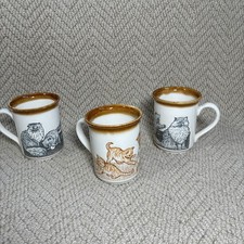 3x Vintage Biltons England Cat