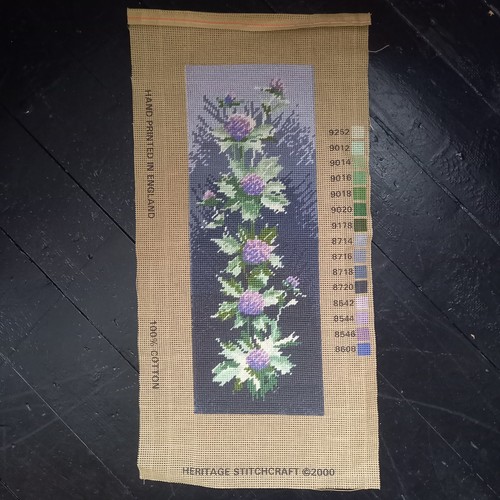 Vintage needlepoint hand - needlepoint,