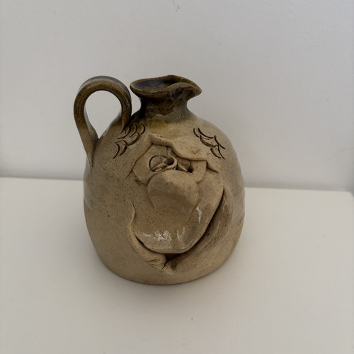 Pretty ugly studio pottery oil - pottery,