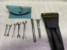 Vintage Bedford spanner set + vintage AA tyre service pack.