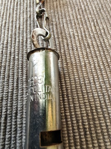 Metropolitan police whistle - metropolitan,