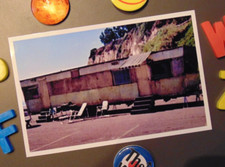 ROCKFORD FILES Fridge Magnet Home Beach Trailer 1970's Private Detective TV Show