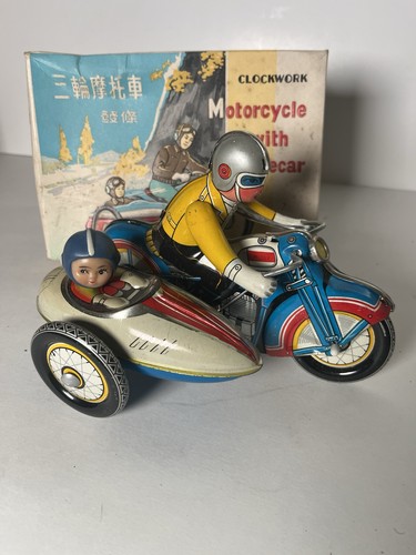 Motorcycle sidecar clockwork - sidecar,