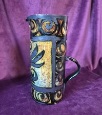Newlyn Pottery Cornwall Celtic Ware Phoenix Jug (Repaired)