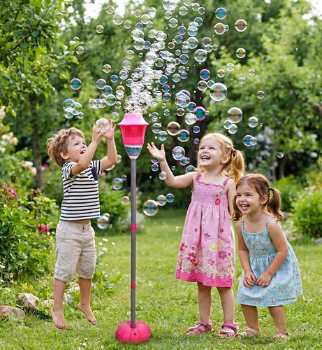 Bubble zone machine with light - machine,