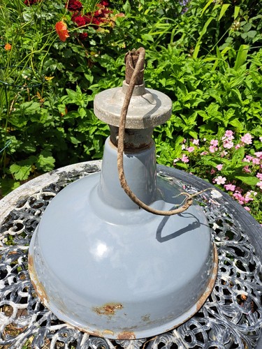 Industrial vintage enamel - industrial,