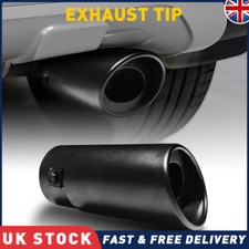 Black Car Exhaust Pipe Tip