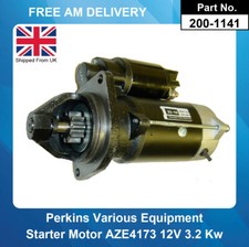 Starter Motor For Massey Ferguson 390 390T 398 399  2873K624 2873K625 2873K634