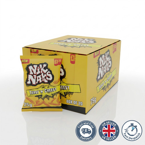 Nik naks tangy cheesy - tangy,