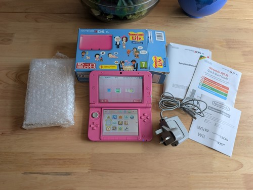 Nintendo 3ds pink boxed - 3ds,
