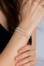 SET of 2 - Golden & White