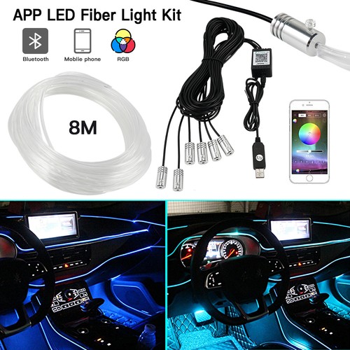 Rgb led car - car, fiber
