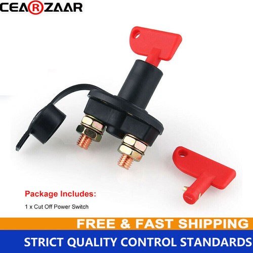 Battery isolator disconnect - battery,