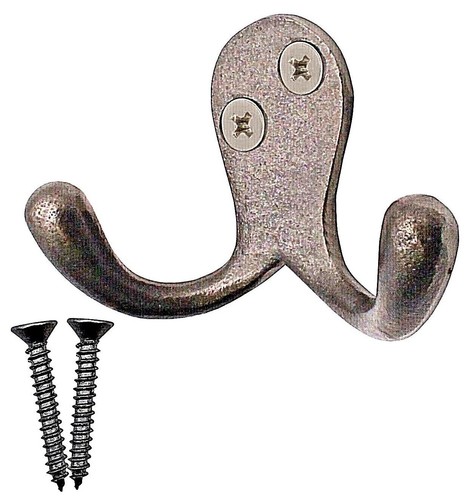 Iron double hook - hook, coat