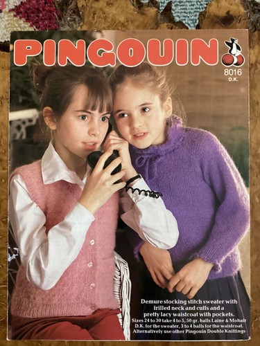 Girls knitting patterns - girls, dk