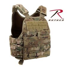 Rothco MOLLE Plate Carrier Vest - MultiCam
