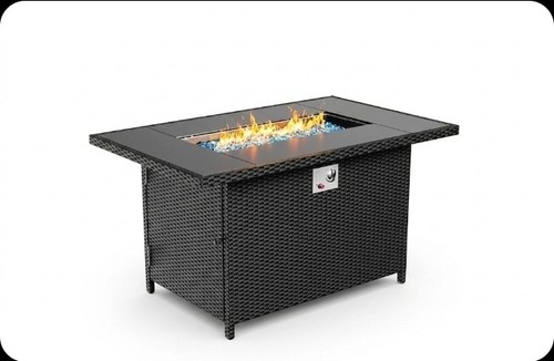Outdoor propane gas fire pit - outdoor,
