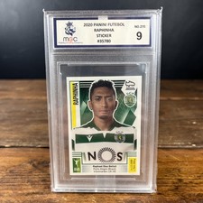 Raphinha - Panini Futebol 2020 sticker Sporting Lisbon #270 Graded 9