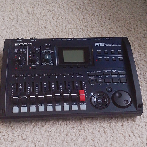 Zoom digital multitrack - r8,