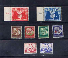 EAST GERMANY 1951 SETS