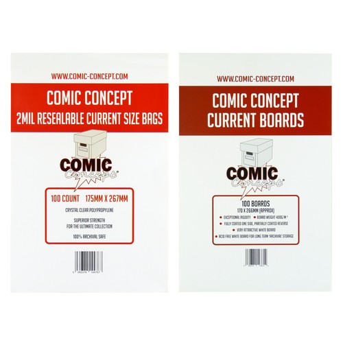 Comic concept resealable - comic,