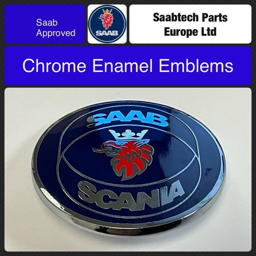 Chrome enamel saab scania 3 - chrome,