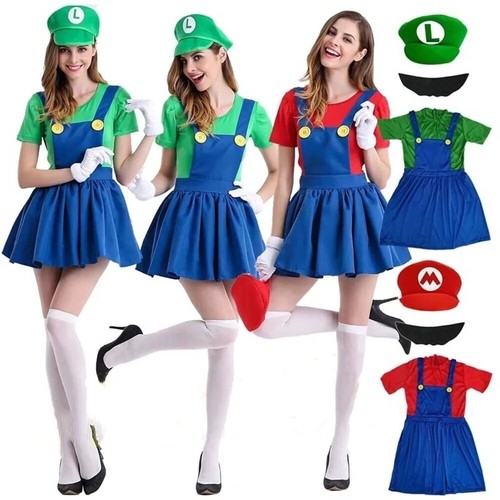 Womens adult super mario and - womens,