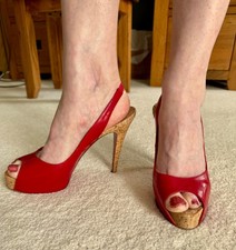 CHRISTIAN LOUBOUTIN Red Patent