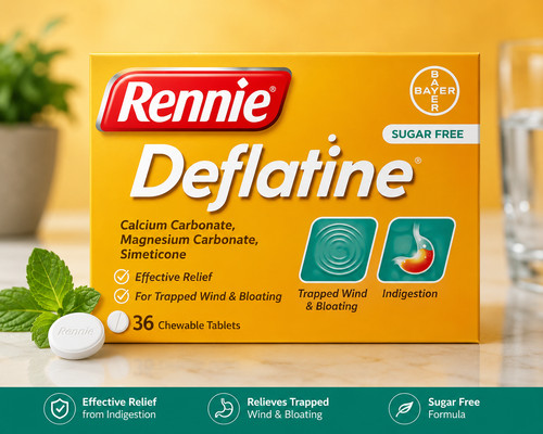 Deflatine trapped wind - deflatine,