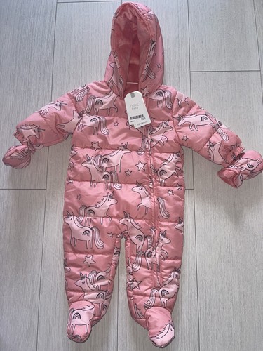 Next baby girl snowsuit - girl,