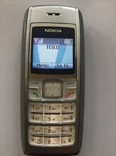 NOKIA 1600 WORKING MOBILE SILVER, GRADE C, FULLY WORKING