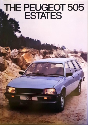 Peugeot 505 estate family - peugeot,