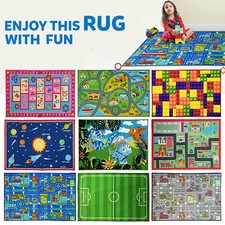 Kids Rugs Girls Boys Bedroom