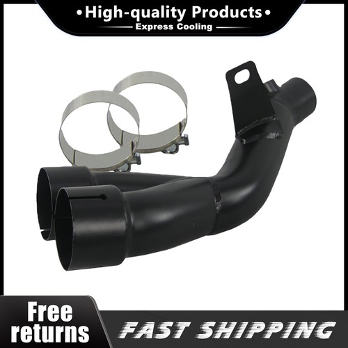Exhaust muffler middle pipe - muffler,